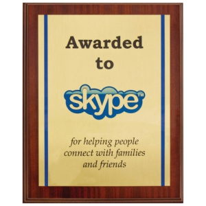 Colour Plaque - Gold