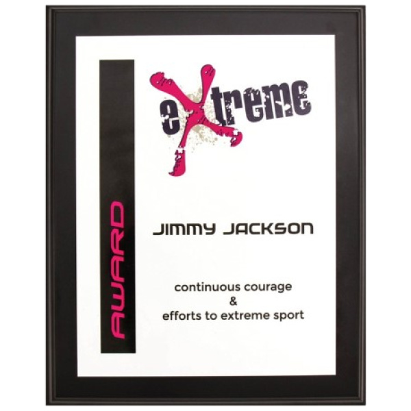 Colour Plaque - Gloss White