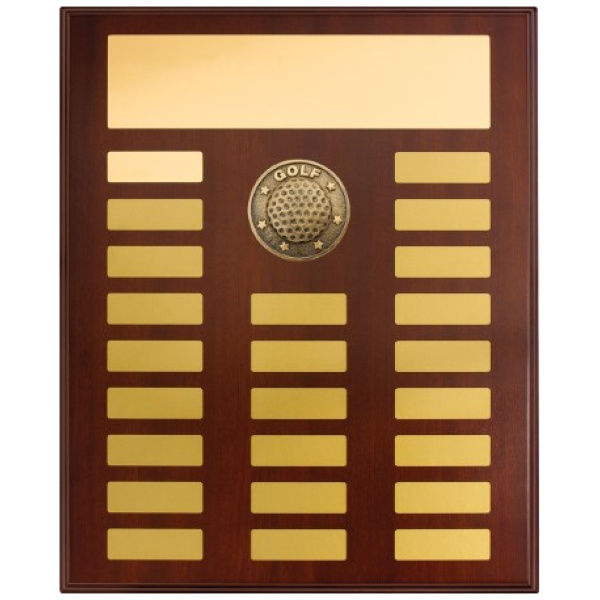 Perpetual Plaque - Golf