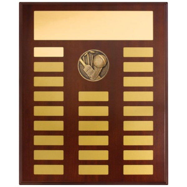 Perpetual Plaque - Cricket