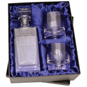 Gift Box - Decanter & Whiskey Glasses
