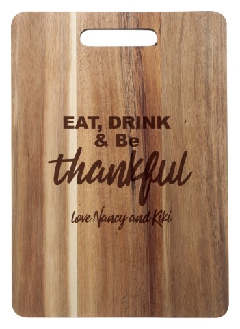 Acacia Board with Slot