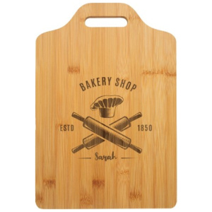 Bamboo Board with Slot Handle