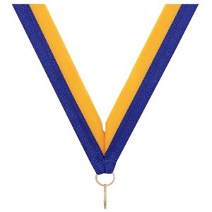 Blue / Gold Ribbon