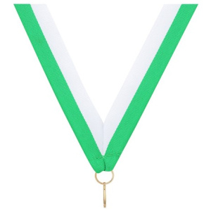 Green / White Ribbon