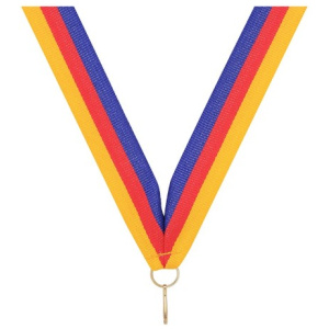 Gold / Red / Blue Ribbon