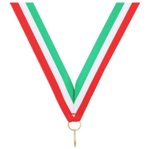 Red / White / Green Ribbon