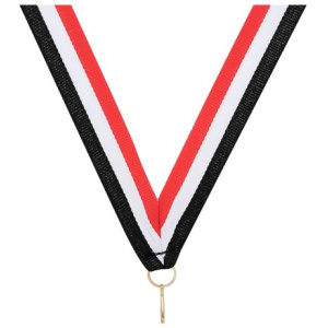 Red / White / Black Ribbon