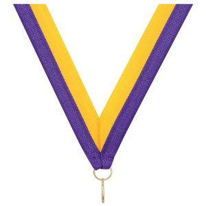 Purple / Gold Ribbon