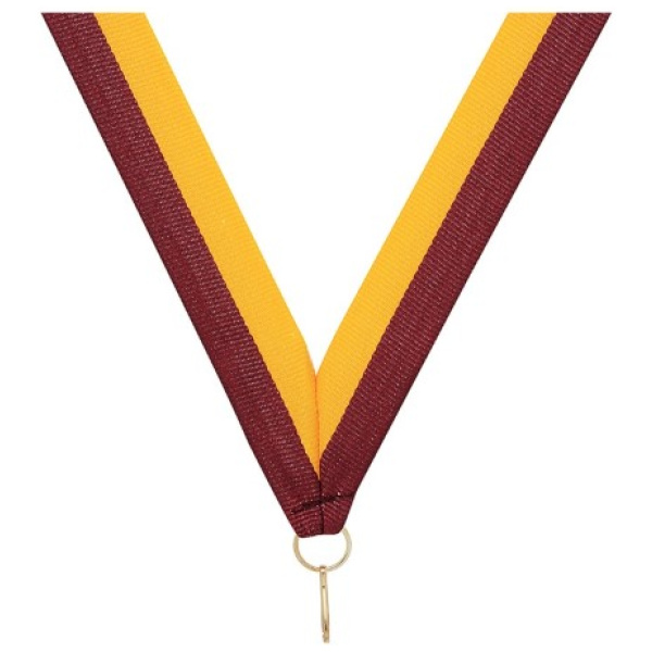 Maroon / Gold Ribbon