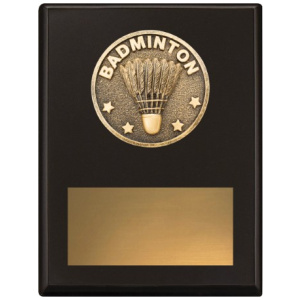 Challenge Plaque - Badminton