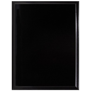 Value Plaque Black