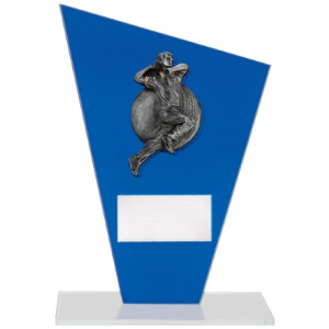 Cobalt Glass - Male Bowling