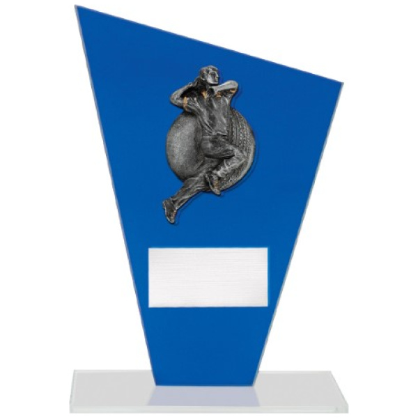 Cobalt Glass - Male Bowling