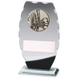 Clipped Oval Glass - Darts