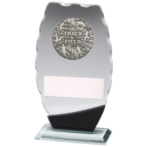 Track & Field Clipped Oval