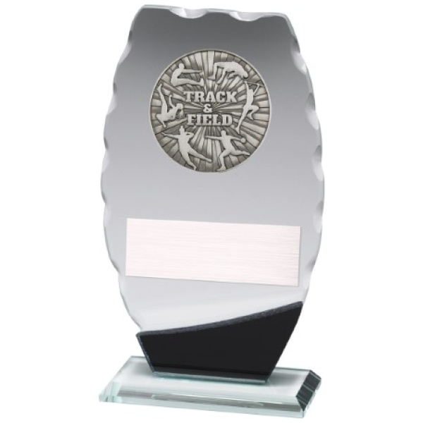 Track & Field Clipped Oval