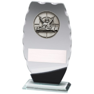 Go Kart Clipped Oval