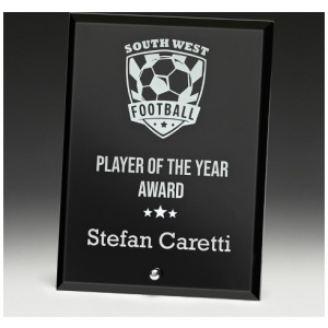 Radiant Plaque Black