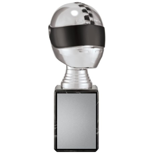 Silver 3D Helmet