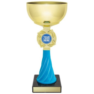 Turquoise Spiral Cup