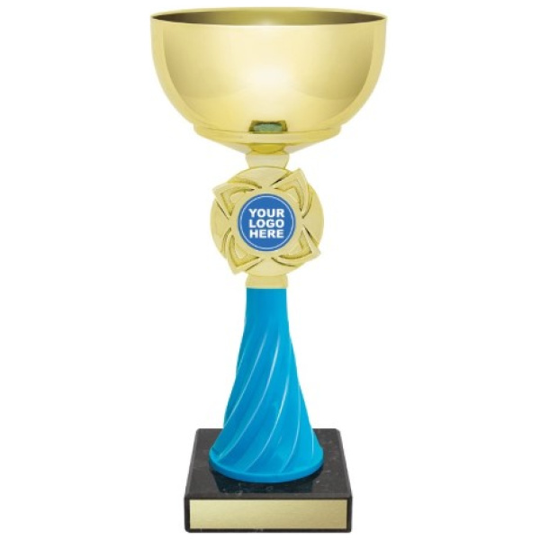 Turquoise Spiral Cup